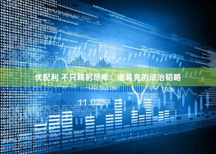 优配利 不只鞠躬尽瘁：诸葛亮的法治韬略